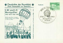 Beleg DDR, , .  Motiv: Luftfahrt,Ballon,Sonstiges.  Details und ...