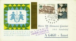 Beleg Luxemburg, , .  Motiv: Int.Organisationen,Hilfsorganisationen ...