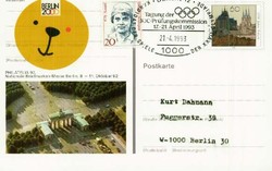 entire German Federal Republic, Cancellations and Seals, .  Topic: ...