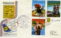 4905: Paraguay - Cancellations and seals