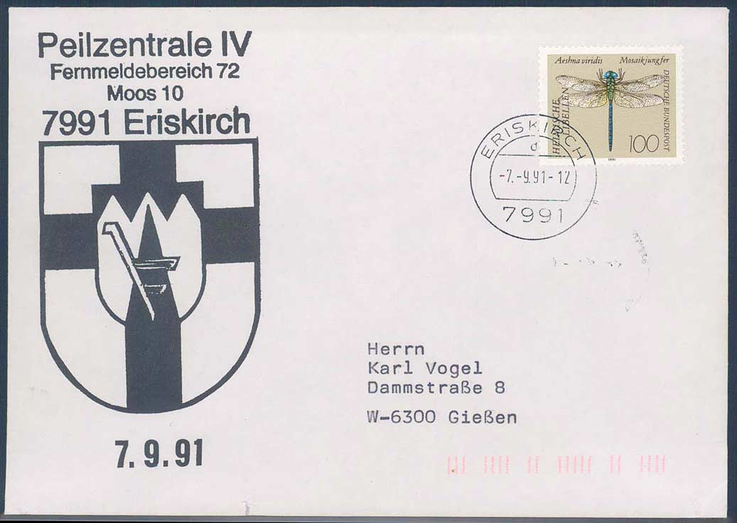 Beleg Bundesrepublik Deutschland, , .  Motiv: Militaer, Bundeswehr.  ...