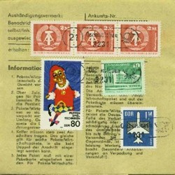 1380: German Democratic Republic - Se-tenant prints