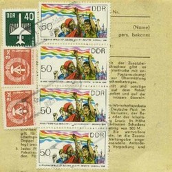 1380: German Democratic Republic - Se-tenant prints