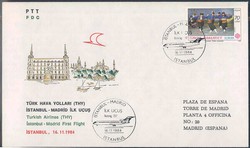 Beleg Türkei, , Ersttagsbrief.  Motiv: Luftfahrt,Flugpost,sonstige ...