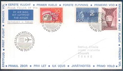 Beleg Finnland, , Ersttagsbrief.  Motiv: Luftfahrt,Flugpost,sonstige ...