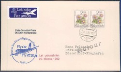 Beleg Tschechoslowakei, , Ersttagsbrief.  Motiv: Luftfahrt,Flugpost ...