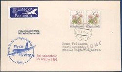 Beleg Tschechoslowakei, , Ersttagsbrief.  Motiv: Luftfahrt,Flugpost ...