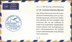 Beleg Niederlande, , Ersttagsbrief.  Motiv: Luftfahrt,Flugpost ...
