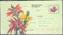 Ganzsache Südafrika, .  Motiv: Natur,Blumen,allgemein.  Details und ...