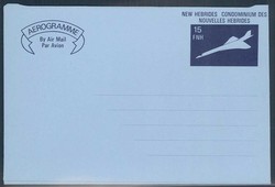 4535: New Hebrides - Postal stationery