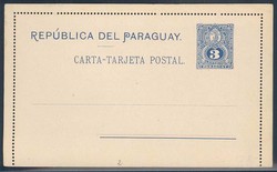 4905: Paraguay - Postal stationery
