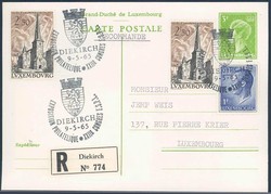 4210: Luxembourg - Postal stationery