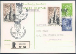 4210: Luxembourg - Postal stationery