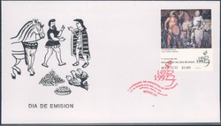 Beleg Mexiko, , Ersttagsbrief.  Motiv: Kunst u. Kultur,Malerei ...