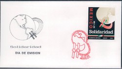 Beleg Mexiko, , Ersttagsbrief.  Motiv: Industrie und Wirtschaft ...