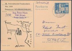 1380: German Democratic Republic - Private postal stationery