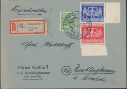 Beleg Gemeinschaftsausgaben, , .  Motiv: Architektur,Tuerme,allgemein ...