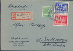 Beleg Gemeinschaftsausgaben, , .  Motiv: Architektur,Tuerme,allgemein ...