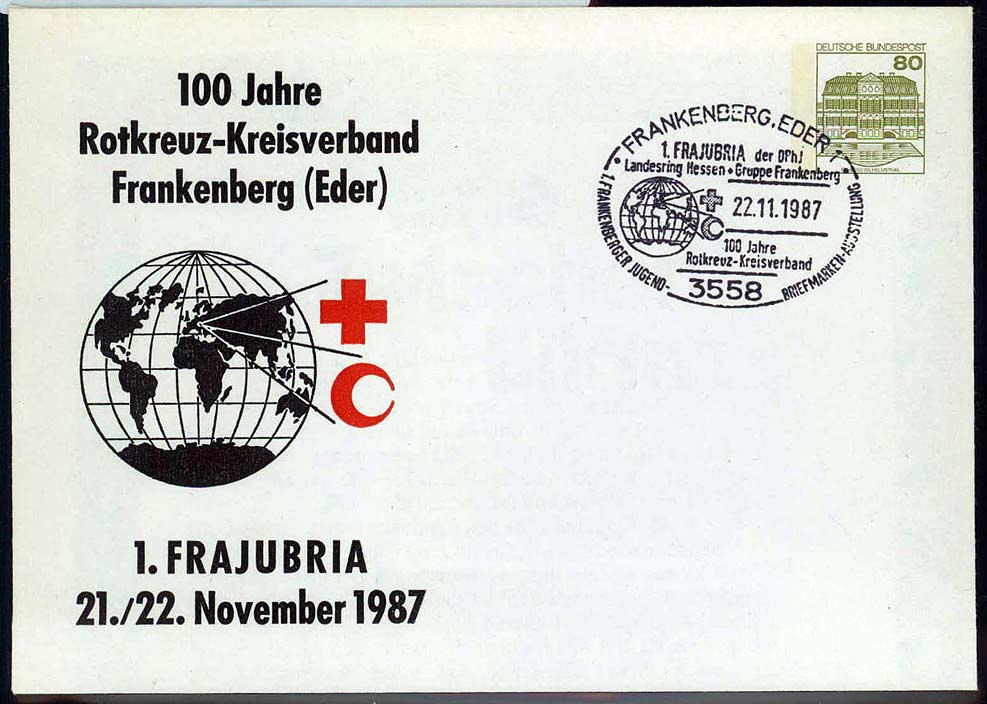 Privatganzsache Bundesrepublik Deutschland.  Motiv: Int ...