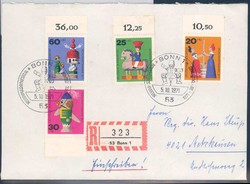 Beleg Bundesrepublik Deutschland, Ersttagsbrief.  Motiv: Spielzeug, ...