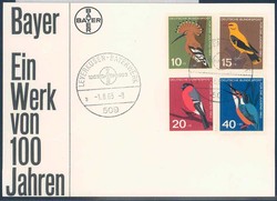 1420: German Federal Republic - Cancellations and seals