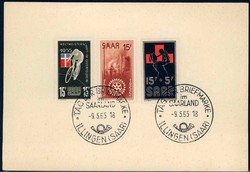 214020: Postal History, Stamp Day, Germany from 1945