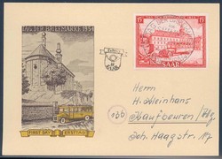 214020: Postal History, Stamp Day, Germany from 1945