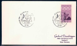 Beleg Deutschland West, Plz Gebiet W-21, 219 Cuxhaven, , .  Motiv: ...