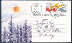 Ganzsache Finnland, .  Motiv: Religion, Christliche, Weihnachten.  ...