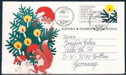 Ganzsache Finnland, .  Motiv: Religion, Christliche, Weihnachten.  ...