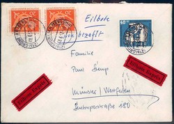 Beleg Bundesrepublik Deutschland, , .  Motiv: Int.Organisationen, ...