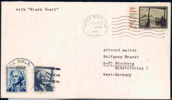 Beleg USA, , .  Motiv: Sport u. Spiel, Wassersport, Segeln.  Details ...