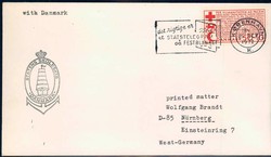 Beleg Bundesrepublik Deutschland, , .  Motiv: Sport u. Spiel, ...