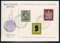 1420: German Federal Republic - Cancellations and seals