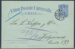 2055: Chile - Postal stationery