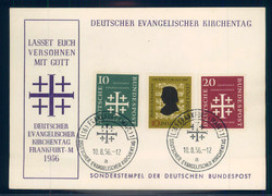 1420: German Federal Republic - Cancellations and seals