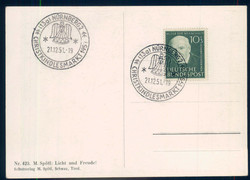 1420: German Federal Republic - Cancellations and seals