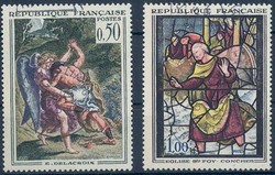 Frankreich. Zähnung und Stempel siehe Abbildung.