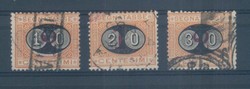 3415: Italy - Postage due stamps