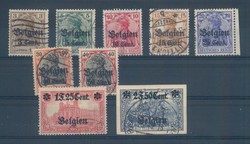 Deutsche Besetzung 1. Weltkrieg Postgebiet Ober Ost. Stempel und ...