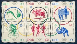 782000: Sport & Games, Olympic summer games 1945-1968,