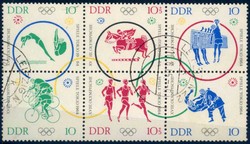 782000: Sport & Games, Olympic summer games 1945-1968,