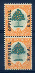 6120: South West Africa - Official stamps