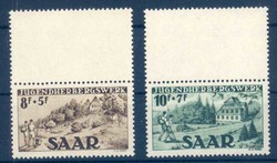 Saar postfrischErhaltung siehe Abbildung.