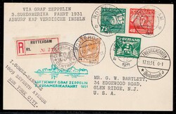 Luftschiff Graf Zeppelin, 10.10.1931, 3.Südamerikafahrt von ...