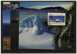 Neuseeland, gestempelt, Markenheftchenblatt, Details und Erhaltung ...