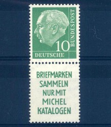 1420: German Federal Republic - Se-tenant prints