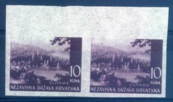 Kroatien Landschaftsausgabe, postfrisch,  Details siehe Abbildung