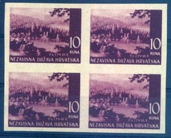 Kroatien Landschaftsausgabe , postfrisch,  Details siehe Abbildung