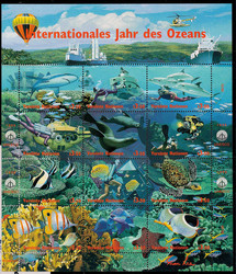 UNO Wien, postfrisch, Details siehe Abbildung.